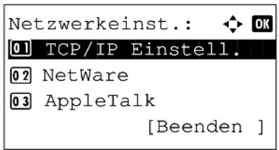 Triumph-Adler DC 6240L - NetWare einrichten - 4