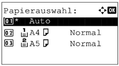 Triumph-Adler DC 6240L - Universalzufuhr auswählen - 2