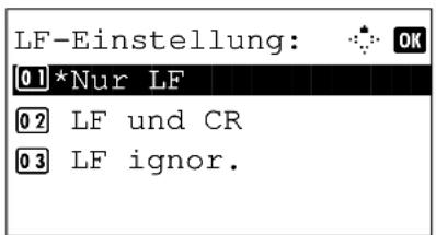 Triumph-Adler DC 6240L - LF-Einstellung - 3
