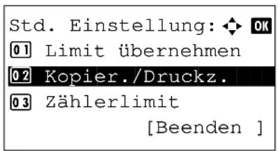 Triumph-Adler DC 6240L - Kopien-/Druckzähler verwalten - 6