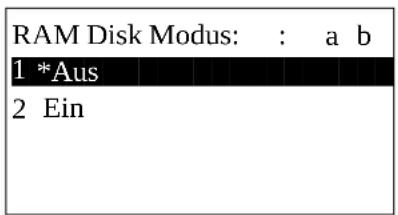Triumph-Adler DC 6240L - RAM-Disk Modus - 3