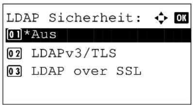 Triumph-Adler DC 6240L - LDAP Sicherheit - 6