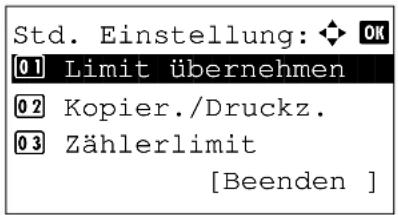 Triumph-Adler DC 6240L - Beschränkungen anwenden - 6