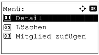 Triumph-Adler DC 6240L - Gruppenmitglied hinzufügen - 3