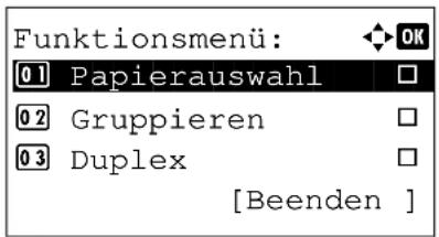 Triumph-Adler DC 6140L - Helligkeit einstellen - 1