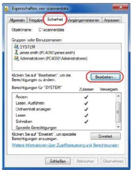 Triumph-Adler DC 6140L - Freigegebenes Verzeichnis anlegen - 7