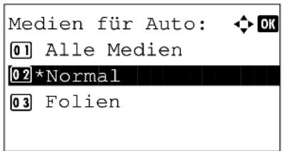 Triumph-Adler DC 6140L - Medien bei automatischer Formaterkennung - 4