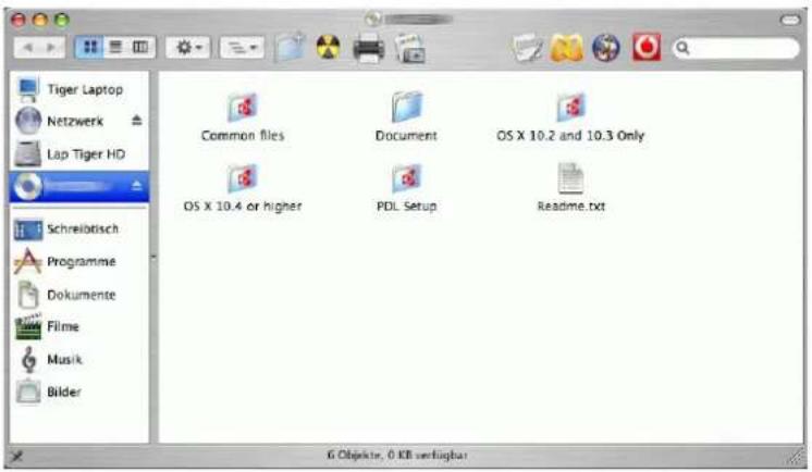 Triumph-Adler DC 6140L - Installation auf einem Macintosh-Computer - 1