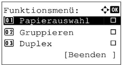 Triumph-Adler DC 6140L - Kassette auswählen - 1