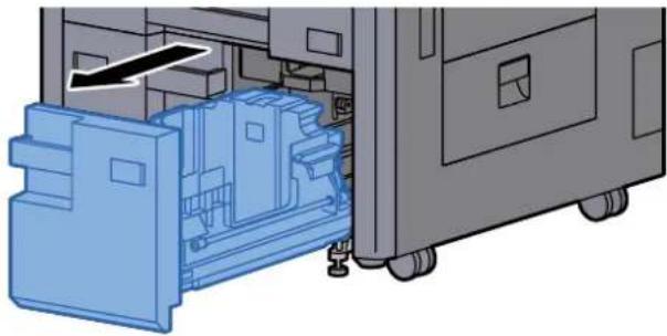 Triumph-Adler 8056i - Die Papierkassette vollständig aus dem Drucker ziehen. - 1