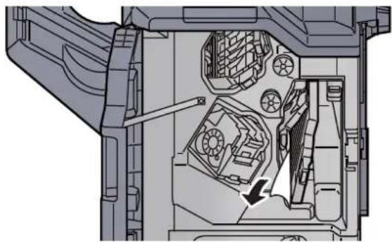Triumph-Adler 8056i - Papierführung (D7) öffnen. - 2