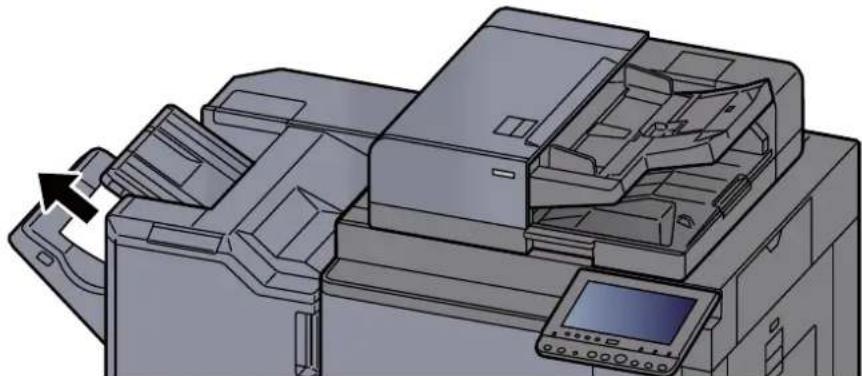 Triumph-Adler 8056i - Das gestaute Papier entfernen. - 1