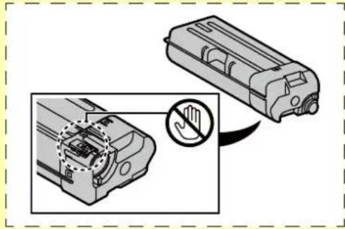 Triumph-Adler 8056i - Neuen Tonerbehälter aus der Verpackung nehmen. - 2