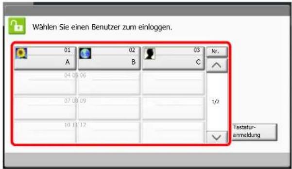 Triumph-Adler 8055i - Einfacher Login - 1