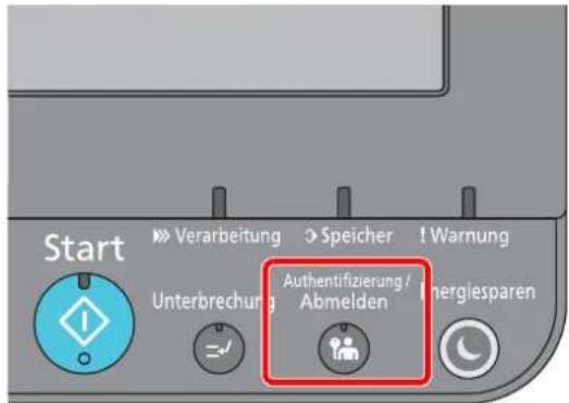 Triumph-Adler 8006ci - Logout/Abmelden - 1