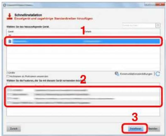 Triumph-Adler 7056i - Software installieren. - 1