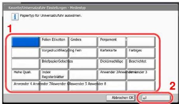 Triumph-Adler 6555i - Einstellungen konfigurieren. - 3