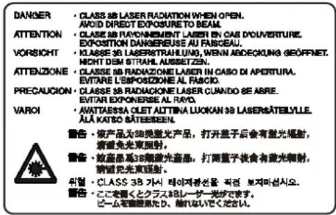 Triumph-Adler 6555i - Lasersicherheit (Europa) - 1