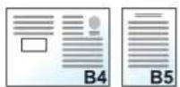 Triumph-Adler 6555i - Beispiel: B4 und B5 - 1