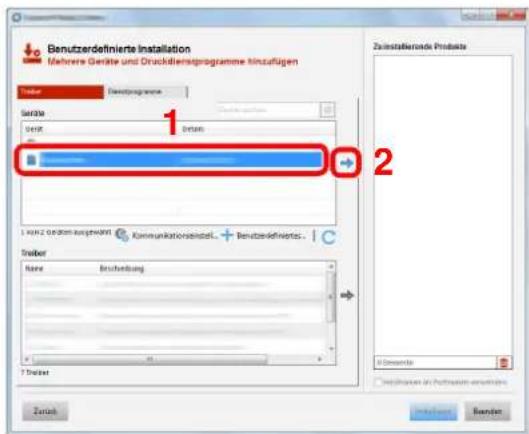 Triumph-Adler 7006ci - Software installieren. - 1
