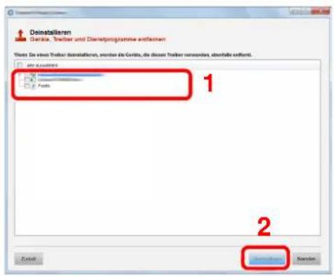 Triumph-Adler 400ci - Software deinstallieren - 1