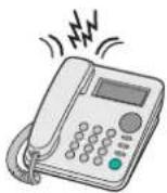 Triumph-Adler 306i - Das Telefon klingelt. - 1