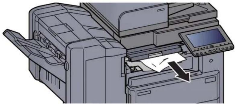 Triumph-Adler 3061i - Das gestaute Papier entfernen. - 1
