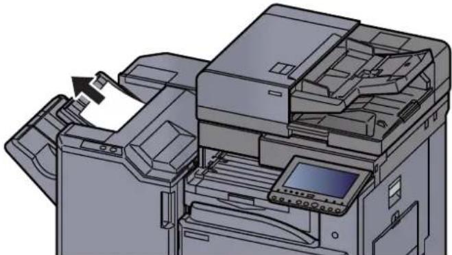 Triumph-Adler 3061i - Das gestaute Papier entfernen. - 1