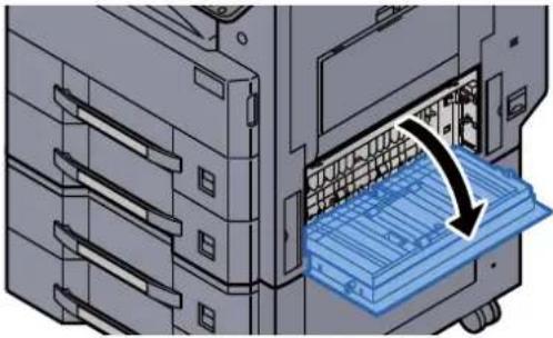 Triumph-Adler 3061i - Rechte Abdeckung 2 öffnen. - 1