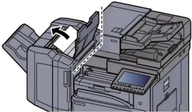 Triumph-Adler 3061i - Papierführung (D2) öffnen. - 2