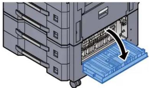 Triumph-Adler 3061i - Rechte Abdeckung 3 öffnen. - 1