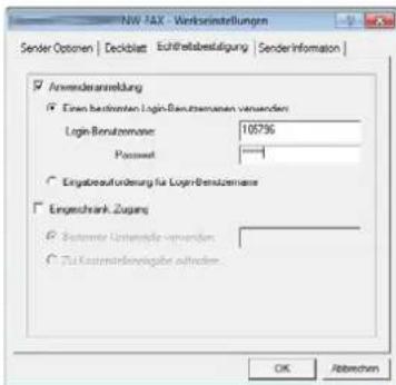 Triumph-Adler 256i - Fenster der Standard Einstellungen - 3