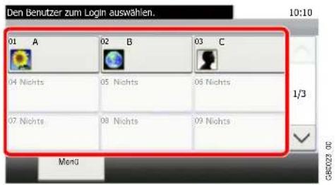 Triumph-Adler 256i - Einfacher Login - 1