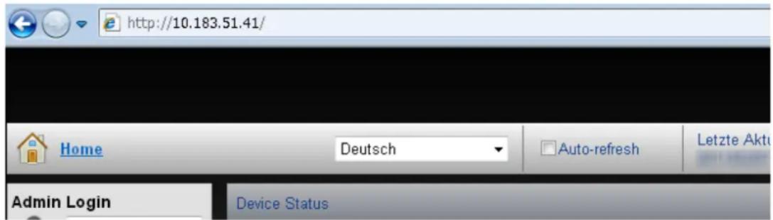 Triumph-Adler 256i - Embedded Web Server RX anzeigen - 1