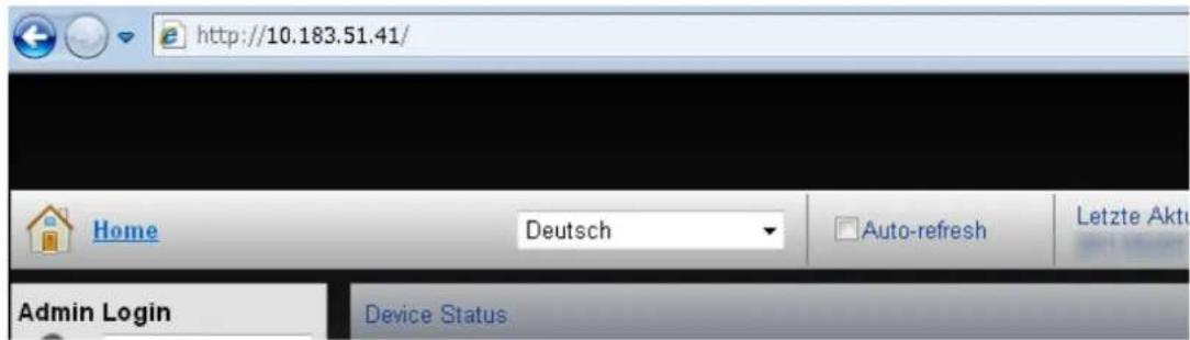 Triumph-Adler 256ci - Embedded Web Server RX anzeigen - 1