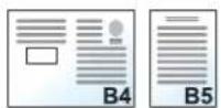 Triumph-Adler 2500ci - Beispiel: B4 und B5 - 1