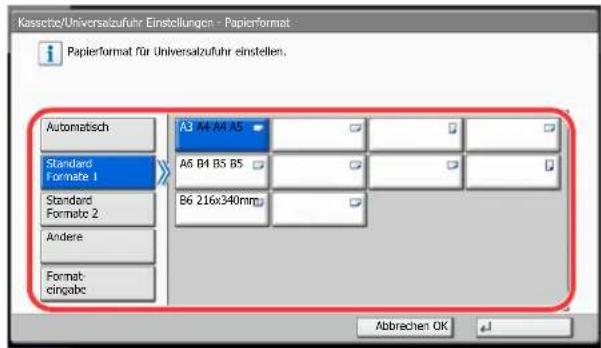 Triumph-Adler 2500ci - Einstellungen konfigurieren. - 1
