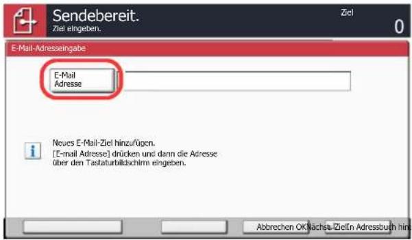 Triumph-Adler 2500ci - E-Mailadresse eingeben. - 1