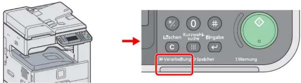 Triumph-Adler 206i - Empfang eines Faxes - 1