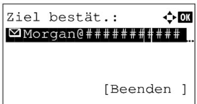 Utax P-3520 MFP - Ziel bestätigen - 2