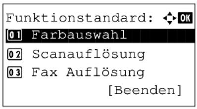 Utax P-3520 MFP - Farbauswahl - 3