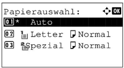 Utax P-3520 MFP - Kassette auswählen - 2