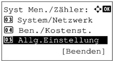 Utax P-3520 MFP - Mögliche Einstellung: - 1