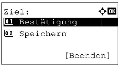 Utax P-3020 MFP - Ziel festlegen - 2