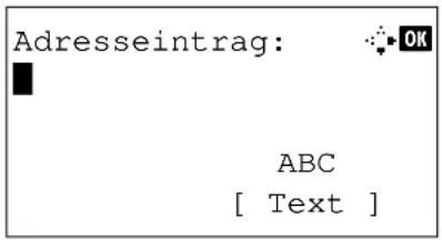 Utax P-3020 MFP - Belegen der Zielwahltasten - 1