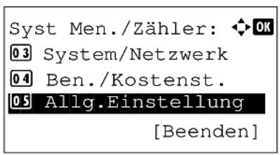 Utax P-3020 MFP - Login Bedienung - 1