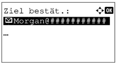Utax P-3020 MFP - Ziel bestätigen - 2