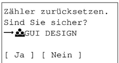 Utax P-3020 MFP - Abrechnung von Einzelaufträgen/Zähler zurücksetzen - 10