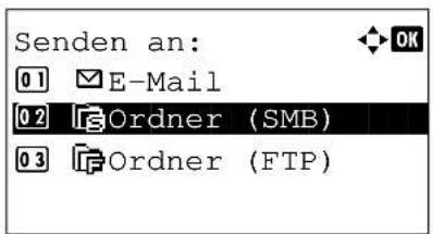 Utax P-3020 MFP - Senden an Ordner (SMB)/Senden an Ordner (FTP) - 1