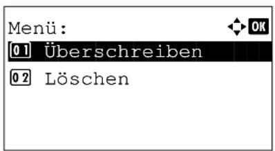 Utax P-3020 MFP - Programme ändern oder löschen - 1